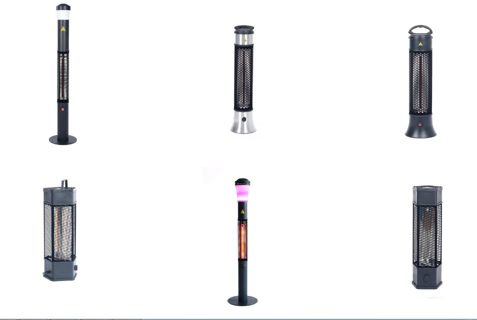 Infrared wall heater for bathroom